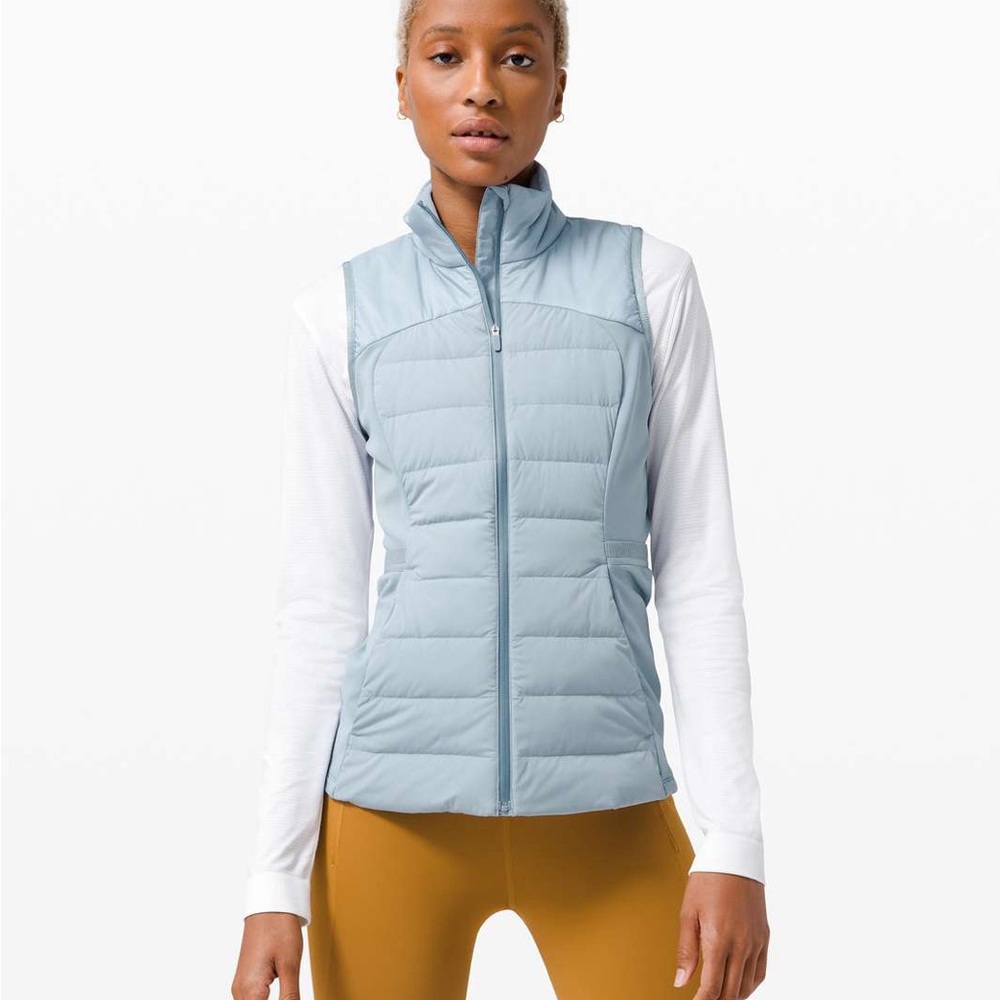 Lululemon Down For It Vest Long Sz 6